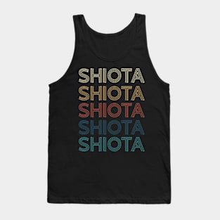 Classic Name Proud Shiota Personalized Retro Beautiful Tank Top